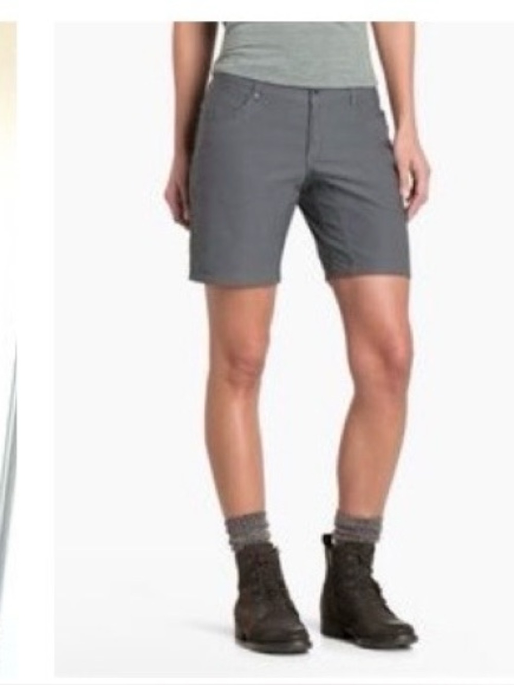 Kuhl Gray Women's Outdoor Stretch Shorts